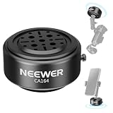 NEEWER 電動吸盤マウント 1/4"ネジ穴付き スマホホルダー/アクションカメラ用マウントアダプター iPhone対応 POV車フロントガラス/ビデオ録画用 クイックリリースマウントアクセサリー CA164