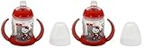 NUK Hello Kitty Learner Cup with Silicone Spout, 5-Ounce, 2 Count by NUK [並行輸入品]