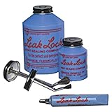 10004 Leak Lock Sealing Compound 4 oz Brush Top Plastic Jar - 90 DAYS Warranty [並行輸入品]