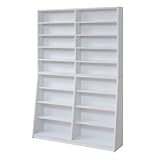 1cmピッチ大収納ラック yh-112h-wh ホワイト 幅:120cm