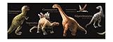 York Wallcoverings CK7642BSMP Candice Olson Kids Dino Wallpaper Memo Sample, 8-Inch x 10-Inch [並行輸入品