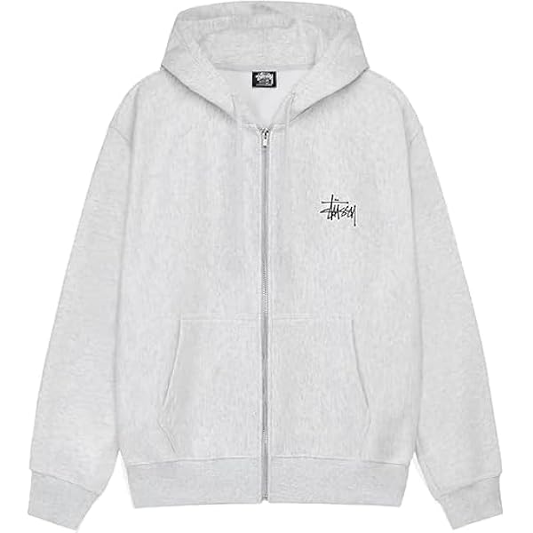 Amazon.co.jp: STUSSY ステューシージップアップパーカー ベーシック