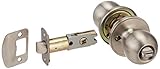 Dexter by Schlage J40CNA630 Corona Bed and Bath Knob, Satin Stainless Steel by Schlage Lock Company