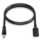 JLY 15W(5V-3A) type-c DC 3.5mm*1.35mm 電源PD充電ケーブル 急速充電 USB-C PD to DC 変換ケーブル 長さ100cm 多重保護 耐熱耐寒 耐摩耗 プリンター、ワイヤレス防犯カメラ、ソーラーパネル、LEDストライプ、携帯電話、タブレット、スピーカー、レコーダー、MP3などに対応 1本セット