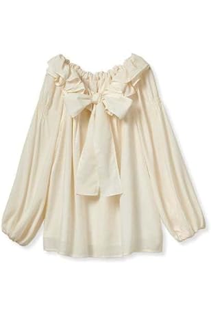 Amazon | [セルフォード] スモックメッシュブラウス CWFB241069 