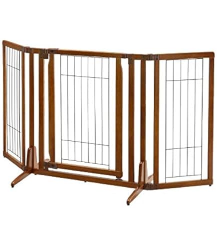 Amazon.co.jp: リッチェル 木製おくだけドア付ペットゲートH