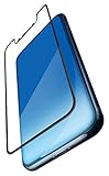 エレコム iPhone X フィルム フルカバー 衝撃吸収 ブルーライトカット 透明 指紋防止 高光沢 ブラック PM-A17XFLPBLGRB