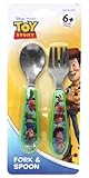 トイストーリー TOY STORY　ステンレススプーンフォーク8164【子ども　子供　食器　カトラリー　ベビー　キッズ　インポート　グッズ】
