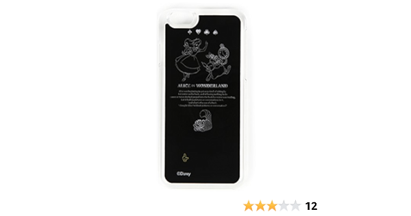 Amazon Co Jp Iphone6 Iphone6s ディズニー 着信で光る ライトケース 不思議な国のアリス 234 家電 カメラ