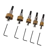 B Baosity 穴あけドリル　木工カッター　HSS高速鋼　16-30mm　切削工具