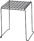 アイリスオーヤマ シェルフ ワイヤー ロッカー 高さ32.1cm ブラック USモデル WLS-12B
