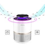 Yosoo 蚊取り捕虫器 蚊取り器 蚊取り機 捕虫器 吸引式 捕虫機 アウトドア吸引式捕虫器 誘引捕虫器 超静音 薬剤不要 寝室 リビング オフィス アウトドア 携帯便利 (白)