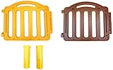 永和 BABY CRAFT  ベビーサークルマイハッピープレイス専用拡張パネル2枚セットポリプロピレン 494021