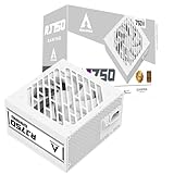 NEWLEAGUE RJ GAMING シリーズ 電源ユニット, 750W, 80PLUS BRONZE認証, PCIE 5.1対応,直付けモデル RJ750WH (ホワイト, 750W)