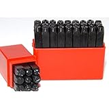 【wakongola】 3.0 打刻印 ポンチ 英字 数字 36本セット 作業用 ( 3.0 mm ) 刻印 アルファベット 1.5 2.0 3.0 4.0 5.0 6.0 8.0 mm