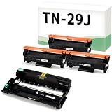 【エコスロ】ブラザー用 TN-29J 【 互換トナー モノクロ 】×3本、 DR-24J 【 互換ドラムユニット 】×1本 MFC-L2750DW/MFC-L2730DN/DCP-L2550DW/DCP-L2535D/FAX-L2710DN/HL-L2375DW/HL-L2370DN/HL-L2330D 対応 /保証付 /ISO取得工場製造
