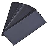 18 Pieces 400 to 3000 Grit Sandpaper Assortment, Dry/ Wet, 9x 3.6 Inch, for Automotive Sanding, Wood
