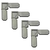 Prime-Line Products PL 7727 Screen Frame Corner, 5/16-Inch X 3/4-Inch, Grey,(Pack of 4) [並行輸入品]