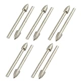 uxcell 軸付砥石 研削ビット ダイヤモンドバー ポリッシャー １０個