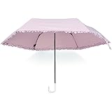 さわやかなスタイル、レース、晴雨兼用折りたたみ傘