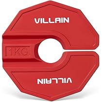 VILLAIN 20kg ウエイトプレート 2枚セット Amazon | VILLAIN（ヴィラン）エコノミーバンパープレート 20kg