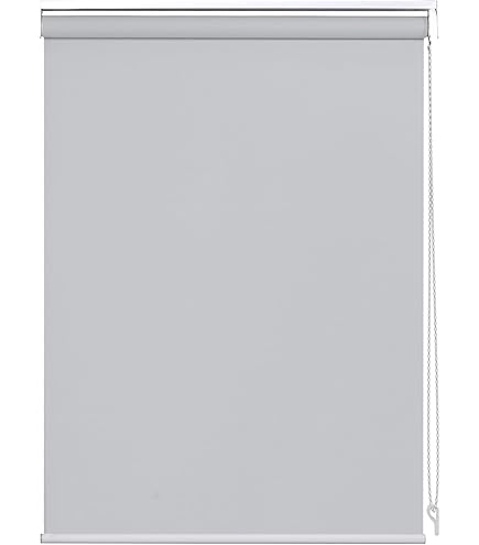 新品 CAINZ 遮光 ロールスクリーン チェーン式 180×220cm グレー 淡い色の遮光チェーン式ロールスクリーン ライトグレー 180