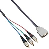 ELPA D端子ケーブル ピンプラグ-D端子 2m DV-201