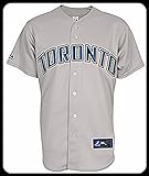 Toronto Blue Jays Road MLBマジェスティックReplica Jerseyサイズ2 x l新しい