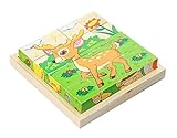 素敵な鹿キッズ3Dジグソーパズル木製パズル