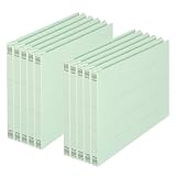 プラス フラットファイル 樹脂製とじ具 B5 横 ブルー 10冊 NO.032N 78-305×10