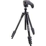 Manfrotto mkcompactacn-bkコンパクトアクション三脚(ブラック)
