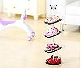 便利生活 キッズ シューズラック 子供 靴置き 靴収納 可愛い 動物 (２ パンダー)
