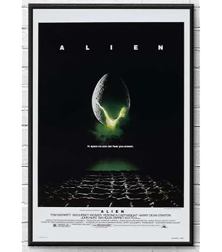 Amazon.co.jp: 映画ポスター エイリアン Alien 24×36inc (61×91.5cm
