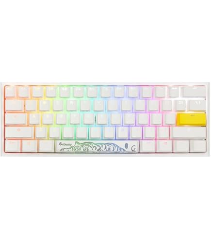 Amazon | Ducky Channel One 3 Mini Pure White 60 Percent