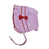 gqmartベビーキャップ – 1pc幼児新生児ガールズベビーポルカドットバケット太陽帽子キャップビーニーヘッドバンドピンク