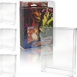 EYESRAIL Boxx Guardian ポケモンカード用 BOX ローダー UVカット 国内製造 コレクション 透明 保管ケース (スターターセット.GX.V.VMAX.VSTAR.ex, 【3個】)