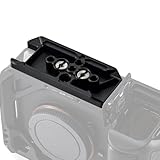 TILTA ソニーa1 II/a9 III用ARCAケーブルパススルー付ボトムプレート ブラック TA-T66-ABP-B