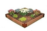 Frame It All Two Inch Series 4ft. x 4ft. x 5.5 in. Composite Raised Garden Bed Kit [並行輸入品]