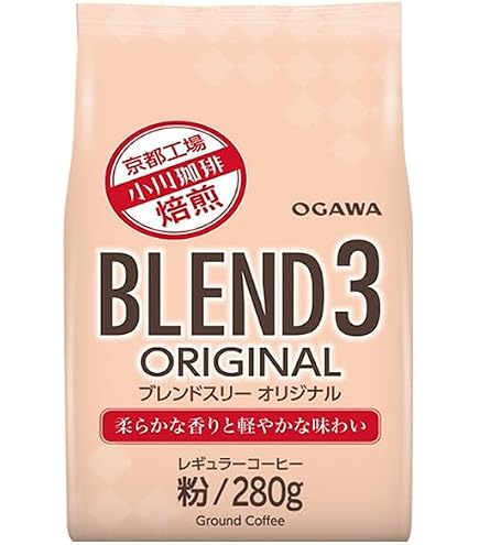 小川珈琲　BLEND 3 オリジナル 粉 Amazon | 小川珈琲 ブレンド3 オリジナル 粉 230g ×2個 | 小川珈琲