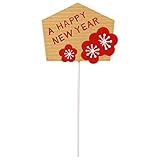 マッセ(MASSE) ウッドピック(絵馬) 素材:木 発注単位12本 N-233