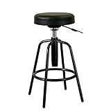 Ares カウンターチェア 昇降式 ブラック　UTK-02 黒