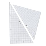 ドラパス 方眼三角定規2-30cm 13-602