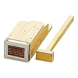 ヤマコー 用美 ひのきトコロ天突(小) 金具付 内寸約3.5x2.1x8.1cm 07309