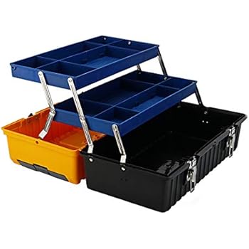 Amazon Qd Sgmp 工具箱 ツールボックス 3段式 大容量 工具入れ 収納