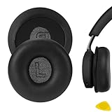 Geekria イヤーパッド 互換性 パッド レイザー グアンドオルフセン Bang & OLUFSENs Beoplay H8, H8i ヘッドホンに対応 パッド イヤー/イヤーカップ プロテインレザー (黒/プラスチッククリップなし)