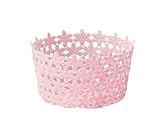 ギフトの詰め合わせに 丸和貿易 トリアクルール ラウンドバスケット ピンク (L) 400620301