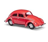 Busch 42710 VW BugレッドHoスケールモデル車1 : 87