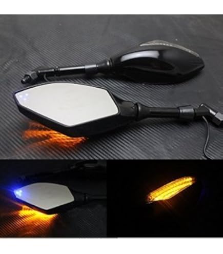 Amazon | Szmsmy オートバイアンバーLEDターンシグナルライト