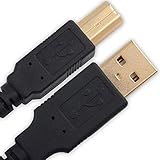 OMNIHIL (32フィート) 2.0 高速USBケーブル Epson EX31マルチメディアプロジェクター対応