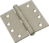Stanleyハードウェアrpf179 4 " x 4 "標準重量の蝶番サテンニッケル